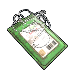 Green Id Tag