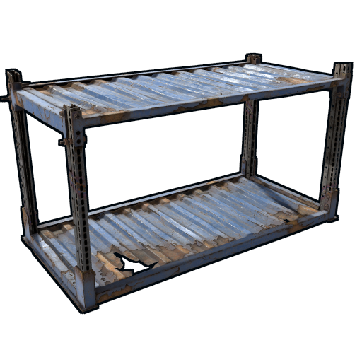 Half Height Bamboo Shelves