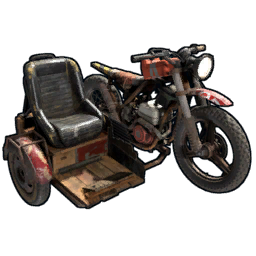 Motorbike With Sidecar