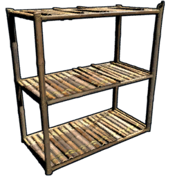 Bamboo Salvaged Shelves