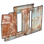 Metal Vertical Embrasure