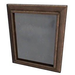 Wood Mirror Small