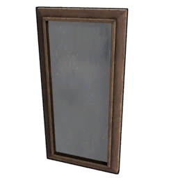 Wood Mirror Standing